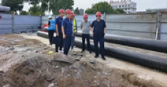 【市城市燃熱集團富泰熱力】公司領(lǐng)導深入在建工地檢查施工安全生產(chǎn)工作
